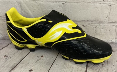 Puma V1.11 I FG JR Soccer Cleats Colors Black White Blazing Yellow