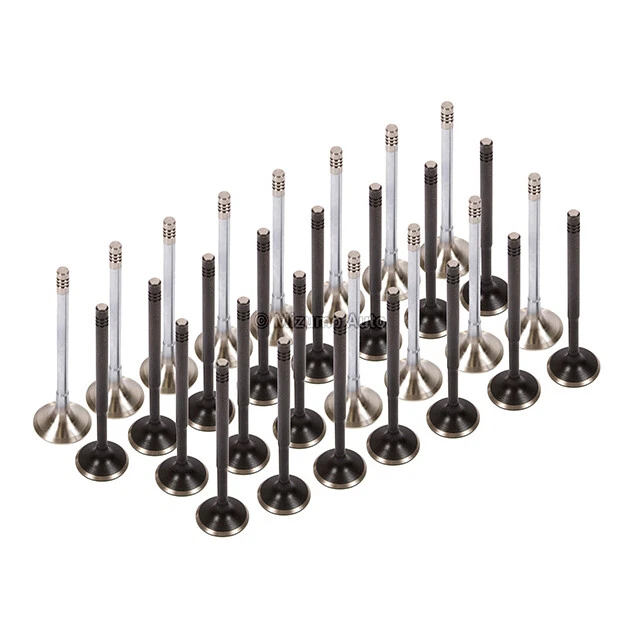 Válvulas de escape de admisión aptas para 98-06 Audi Volkswagen 2.7 2.8 TURBO 30V AHA ATQ AMX Foto 2 de 4