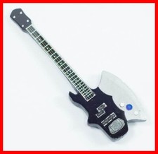 KISS GUITARE MINIATURE MAGNET ! AXE BASS GENE SIMMONS Collection Metal Hard Rock