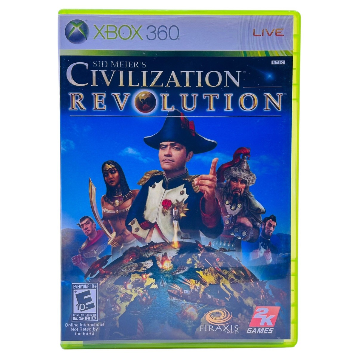 Sid Meier's Civilization Revolution (Microsoft Xbox 360) Complete