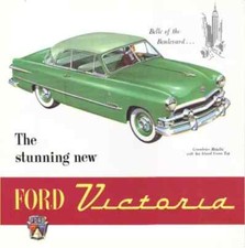 1951 Ford Victoria Sales Brochure 1951 Ford Victoria Sales Brochure