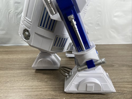 THINKWAY TOYS Star Wars R2-D2 Interactive Robotic Droid RC Works But NO Remote - Picture 10 of 12