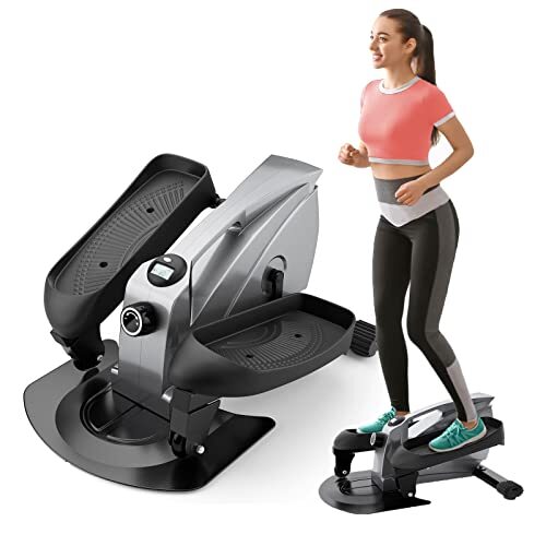 Under Desk Elliptical Portable Elliptical Machine, Desk Bike