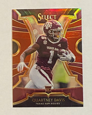 2020 Panini Chronicles Draft Picks Select Red #17 Quartney Davis Texas A&M