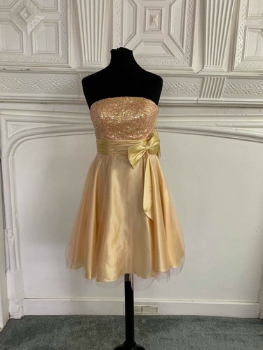 Ruby Prom - Gold/yellow Prom Dress 