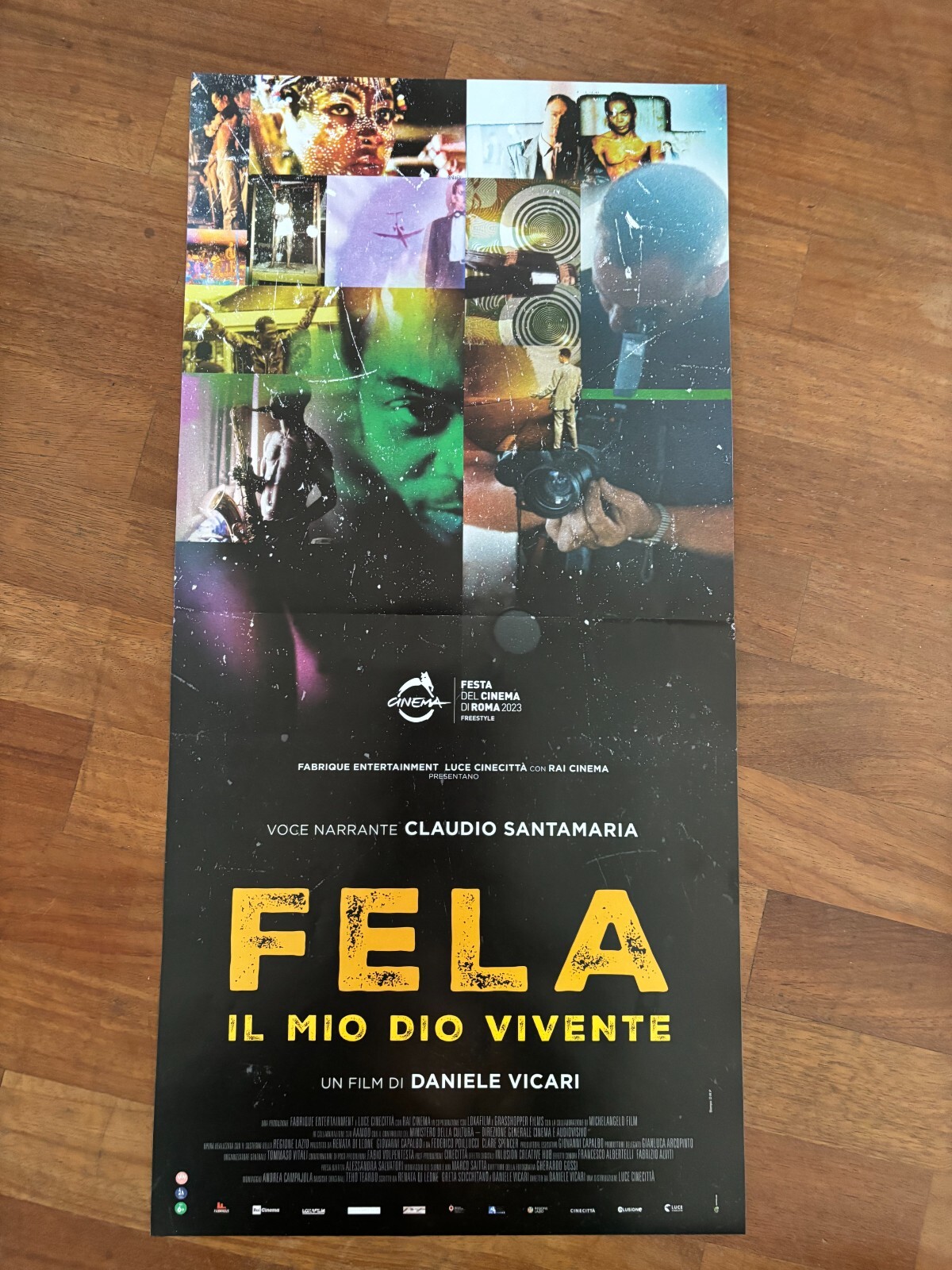 Locandina di Fela, il mio Dio vivente (2023)