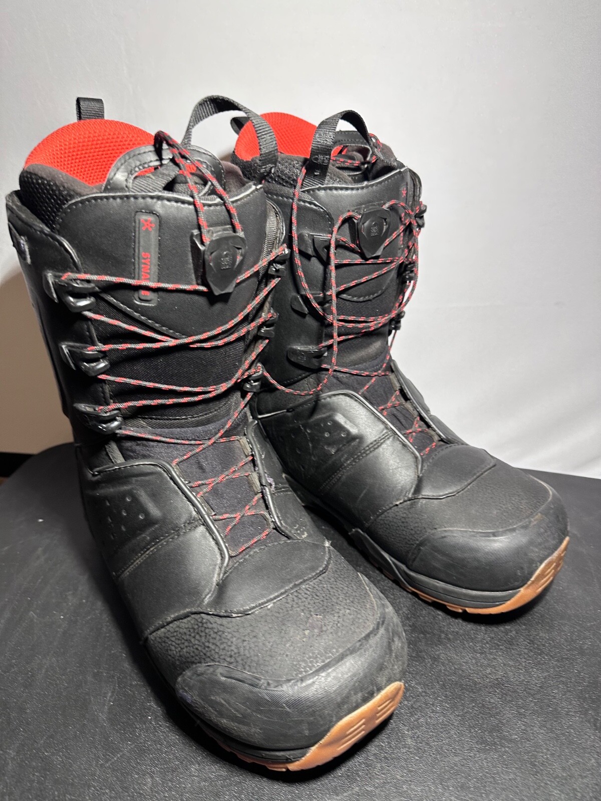 SALOMON Stivali da snowboard uomo lacci rapidi taglia 43 EUR 10 US