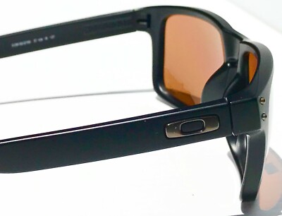 NEW Oakley HOLBROOK Matte BLACK w POLARIZED PRIZM Tungsten GOLF