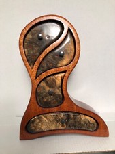 BURLWOOD JEWELRY BOX PICASSO SHAPE ANN ARBOR MICHIGAN