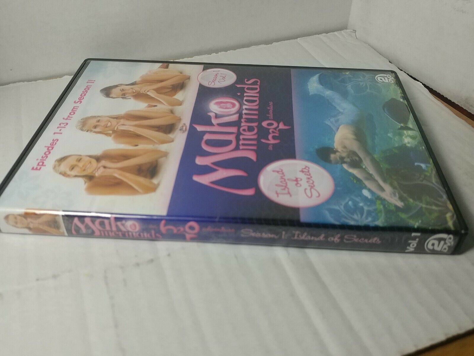 Dvd Mako Mermaids 1ª A 4ª Temp 68 Episódios - 6 Dvd