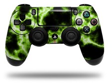 Skin for Sony PS4 Controller Electrify Green