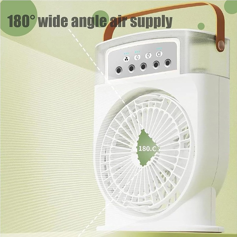 Polarlux Portable Air Cooler, Rechargeable Portable Mini Mist Fan eBay