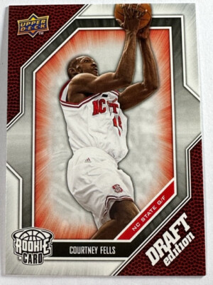 2009-10 Upper Deck Draft Edition Basketball NC State Courtney Fells