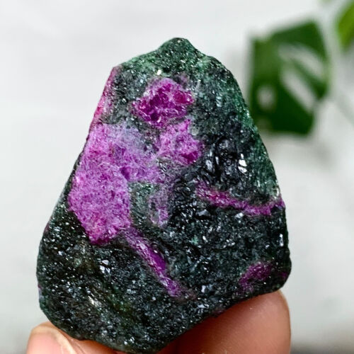 36G Natural green Ruby zoisite (anylite) crystal sample Healing - Picture 13 of 24
