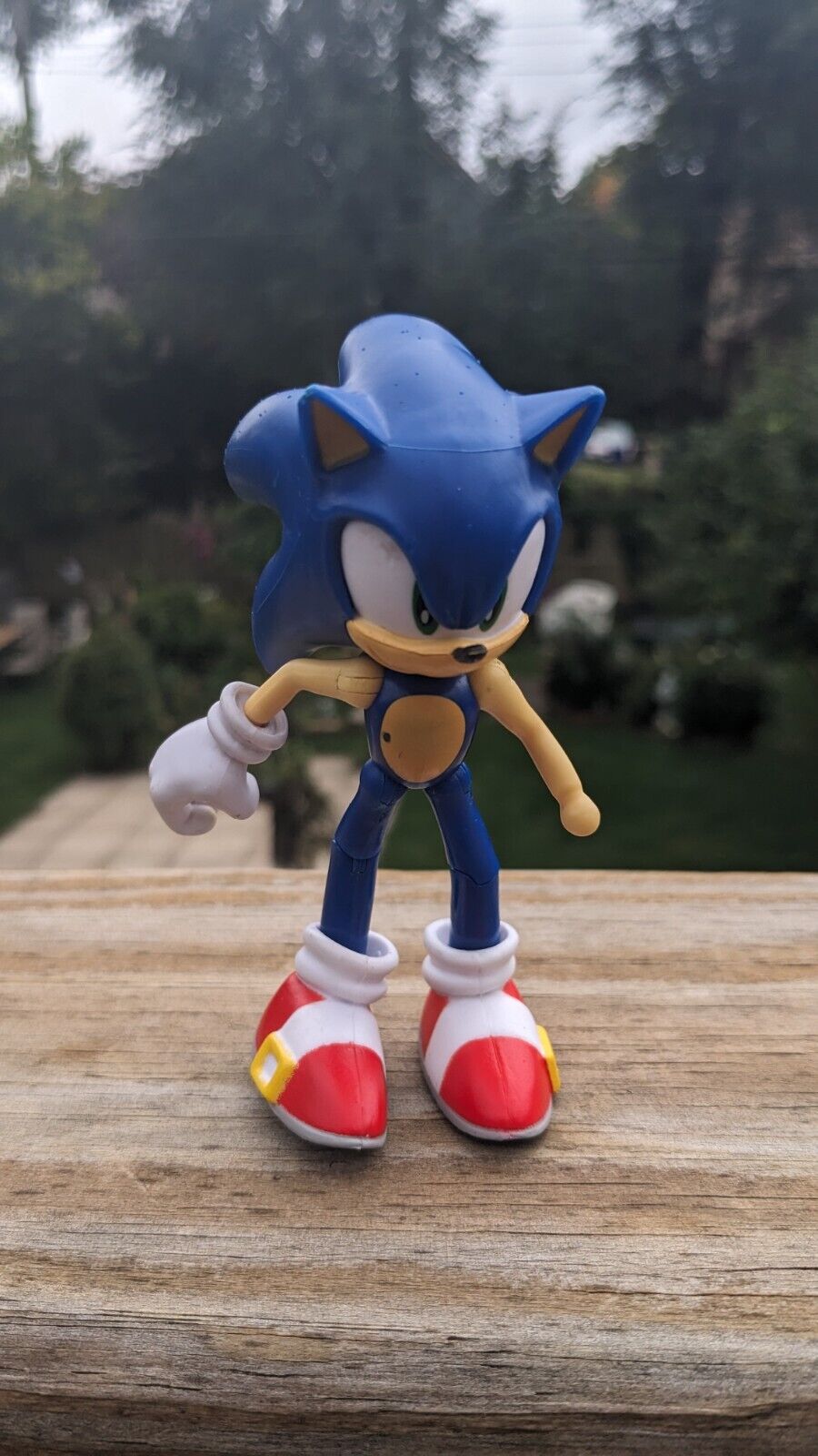 JAKKS Pacific Sonic The Hedgehog 4 Tails EXE Custom Painted Figure  192995403857