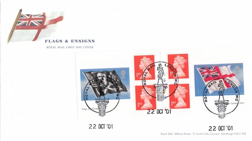 (137378) Submarines Retail Booklet GB RM FDC London WC 2001