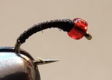 Fly Fishing Flies 12 micro beaded midges size 22 Trout Nymphs -Midge