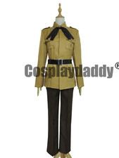 Axis Powers Hetalia APH Spain Military Uniform Suit Cosplay Costume