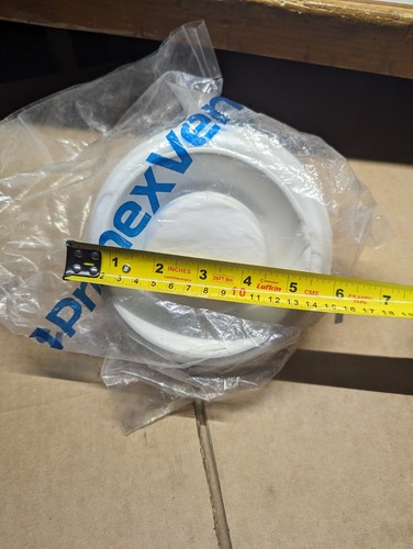 Primex Adjust-A-Vent, Round, 4" air diffuser HVAC furnace vent - Picture 2 of 5