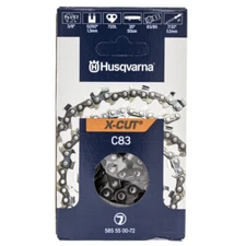 Husqvarna 585550072 20" Chainsaw Chain X-Cut 3/8" .050" 72 DL
