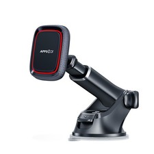 Magnetic Phone Mount for Car - Dashboard  Windshield Suction Holder, Telescopic