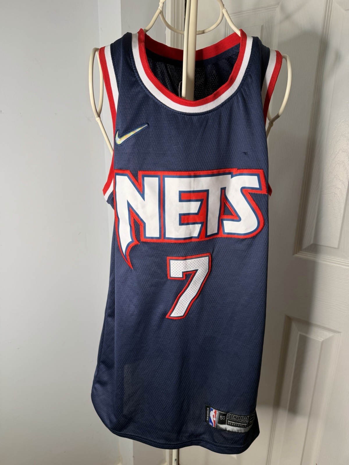 2021 KEVIN DURANT Brooklyn Nets Nike City Ed Swingman Jersey Mens Sz 50 75th 320