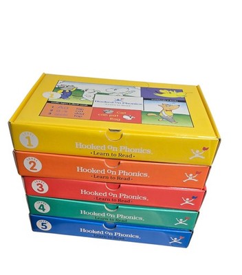 Hooked on Phonics Learn to Read Levels 1-5 INCOMPLETE SET | Vintage 1998 Tapes