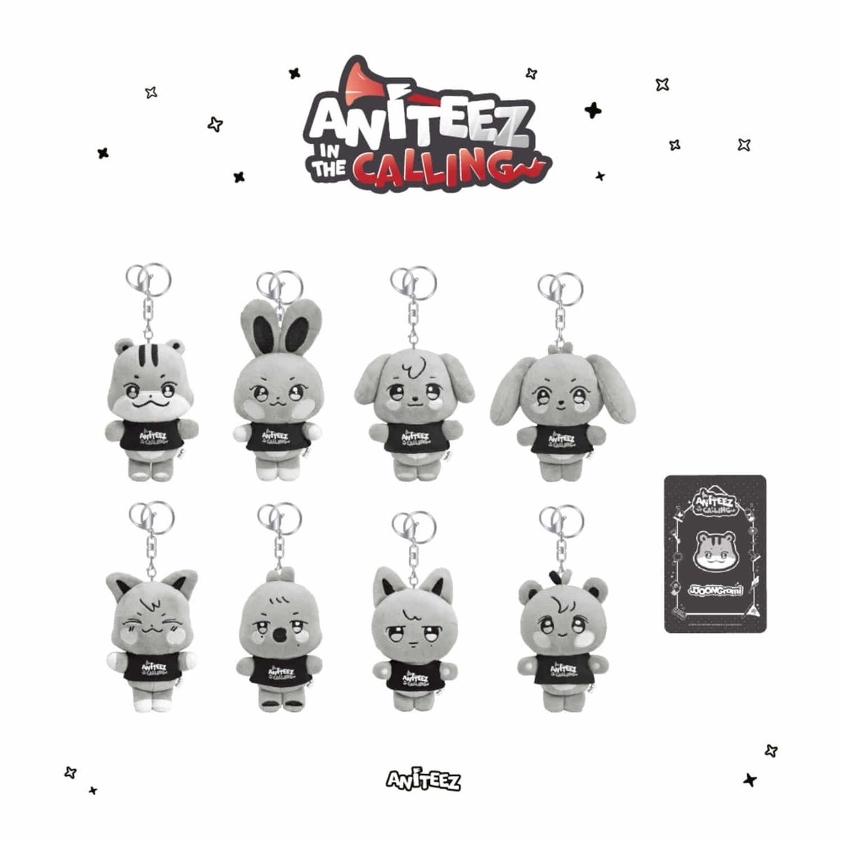ATEEZ ANITEEZ IN THE CALLING POP-UP STORE OFFICIAL MD PLUSH