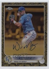 2022 Topps Gilded Collection Gold Etch 63/99 Whit Merrifield #GEA-WM Auto 1dm4