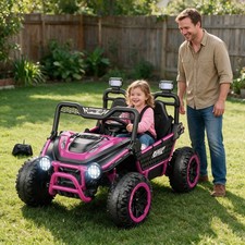 24V Kids Ride On Car Electric UTV Truck 400W Motors Power Wheels with Remote NEW