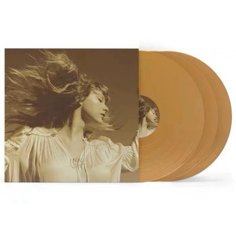 Fearless レコード　テイラー・スウィフト Taylor Swift Fearless Taylor's Version Gold Marble Vinyl China