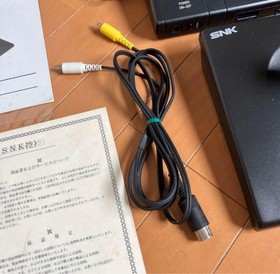 SNK Neo Geo AES Console Boxed NTSC-J Tested Working Japan