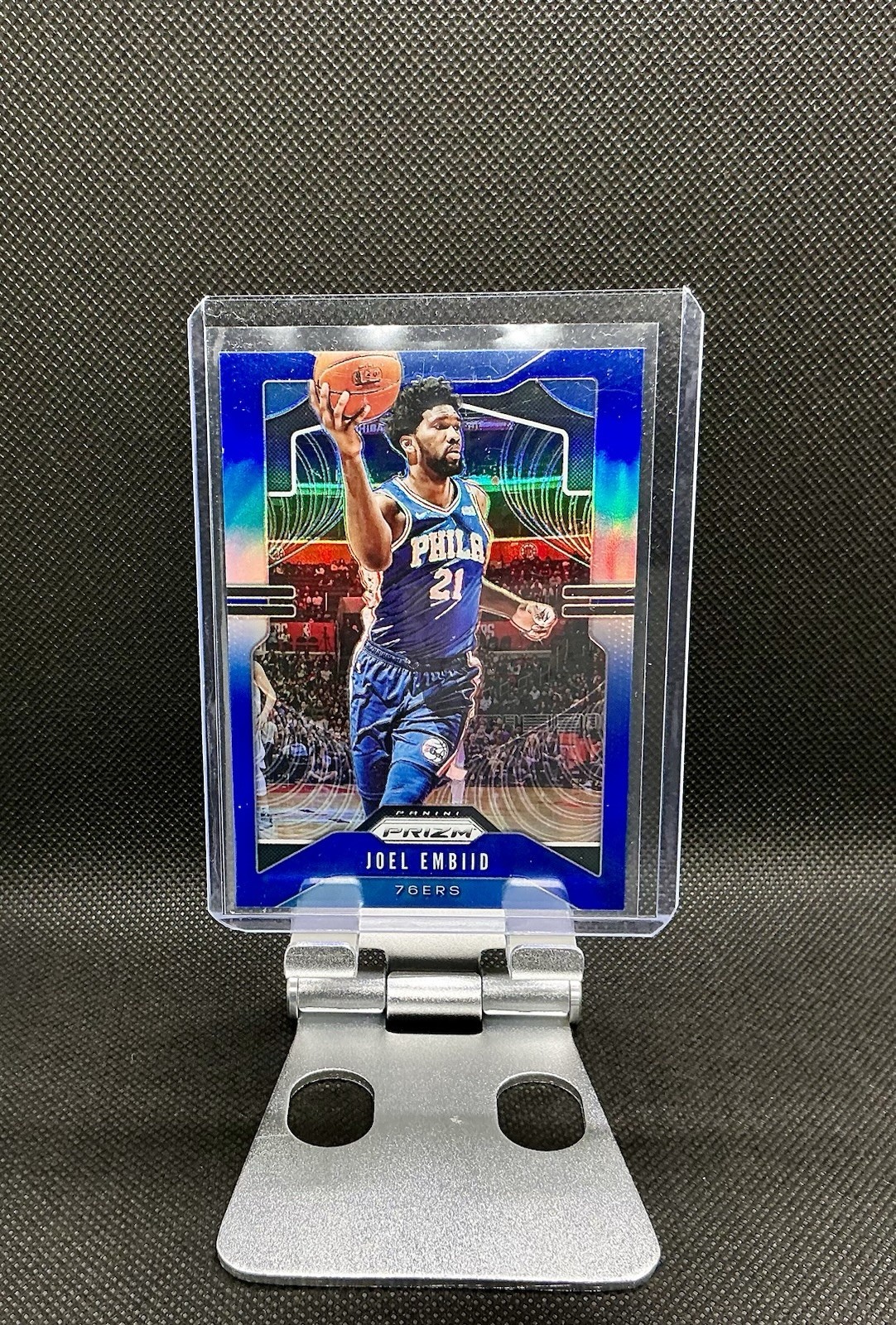 2019-20 Panini Prizm - Joel Embiid #199 Blue Prizm /199