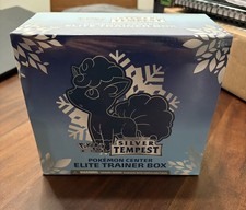 Pokemon Center Exclusive Silver Tempest ETB Elite Trainer Box Factory Sealed PC