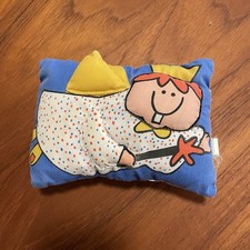 Avon Tooth Fairy Fabric Pillow 5x4" Vintage 1990 Pre-Owned RARE HTF