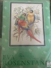 Eva Rosenstand Clara Waever Coss Stitch Papageien versiegelt nagelneu Muttertag. " 