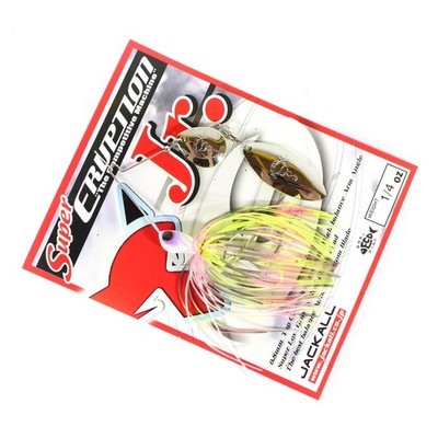 Jackall Spinner K�der K�der Super Eruption JR 1/4 oz Pinky Crown Strip (8670)