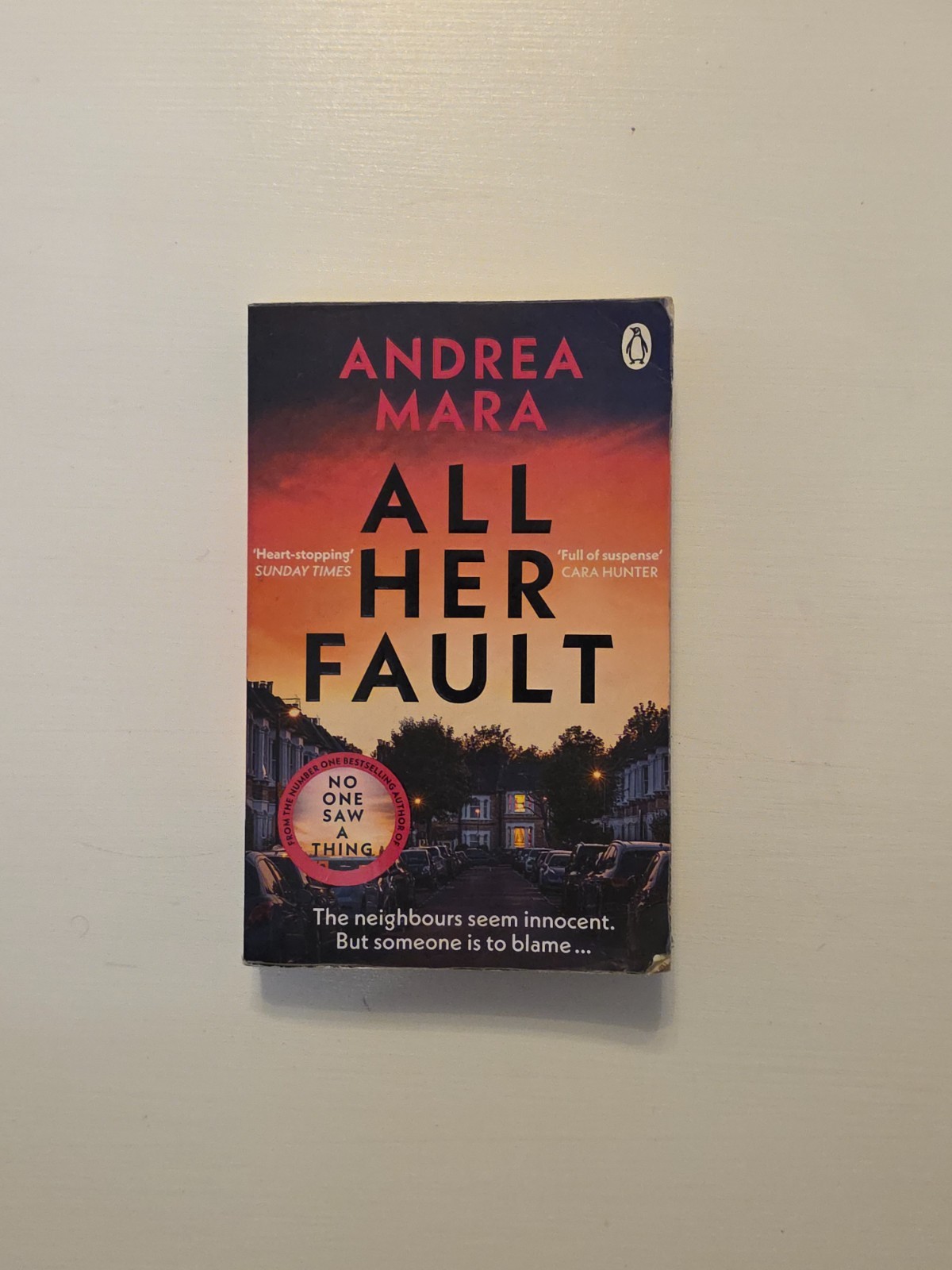 All Her Fault by Andrea Mara