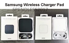 Samsung 15W Wireless Charger Pad, Portable Charger w/ USB Type C Included, New