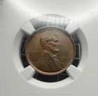 1909 VDB Uncirculated Lincoln Wheat Cent Penny - NGC Graded MS62 BN