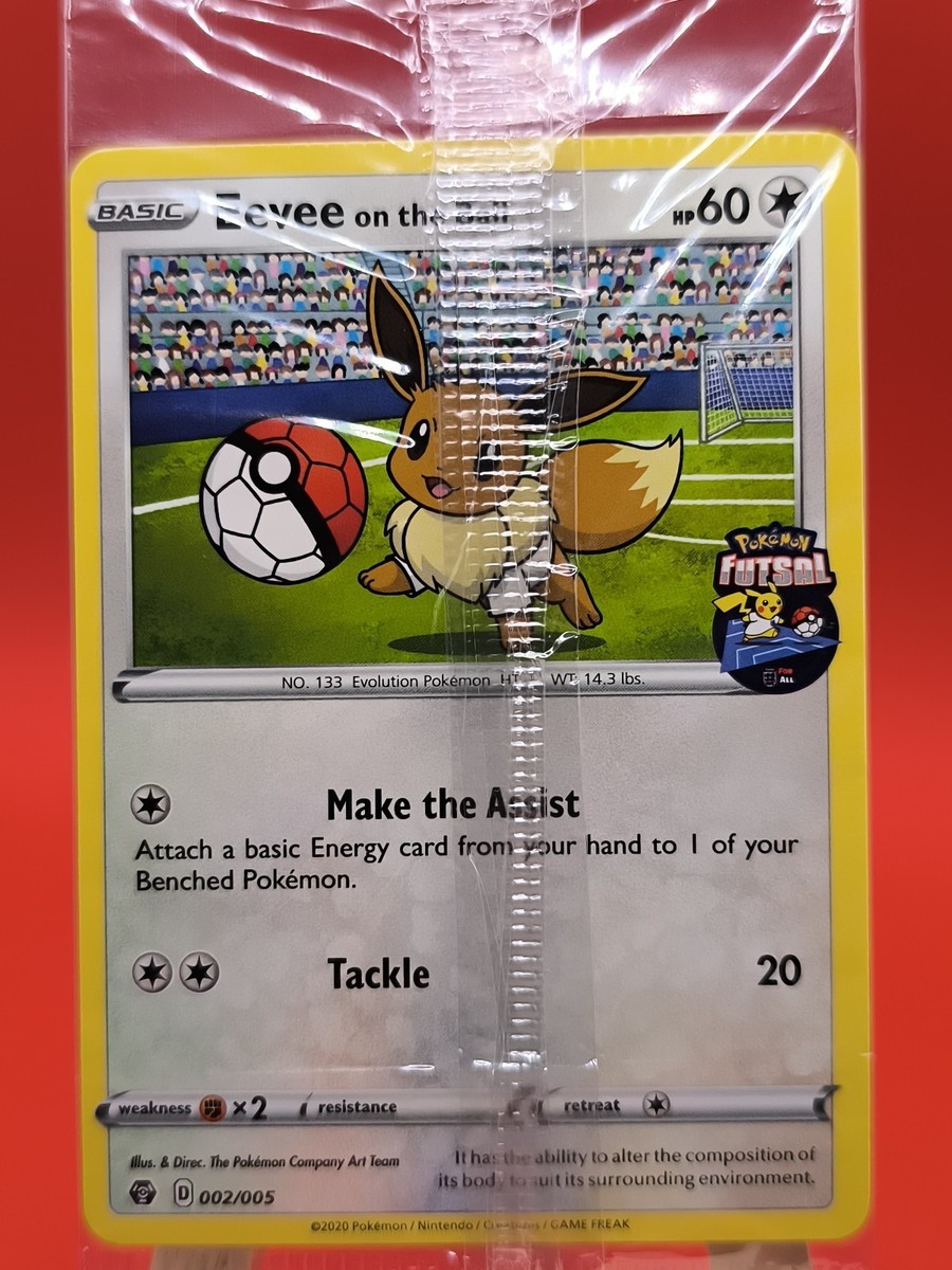ポケモンカード Eevee on the Ball プロモイーブイオンザボール Error Eevee On The Ball 002/005 Exclusive Futsal Promo Pokemon