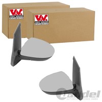 2X VAN Wezel AußEnspiegel Grundiert Links+Rechts Passend FüR Mazda 2 |