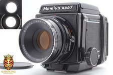 N MINT Mamiya RB67 Pro NB 127mm f3.8 Lens 120 Roll Film Back Holder JAPAN