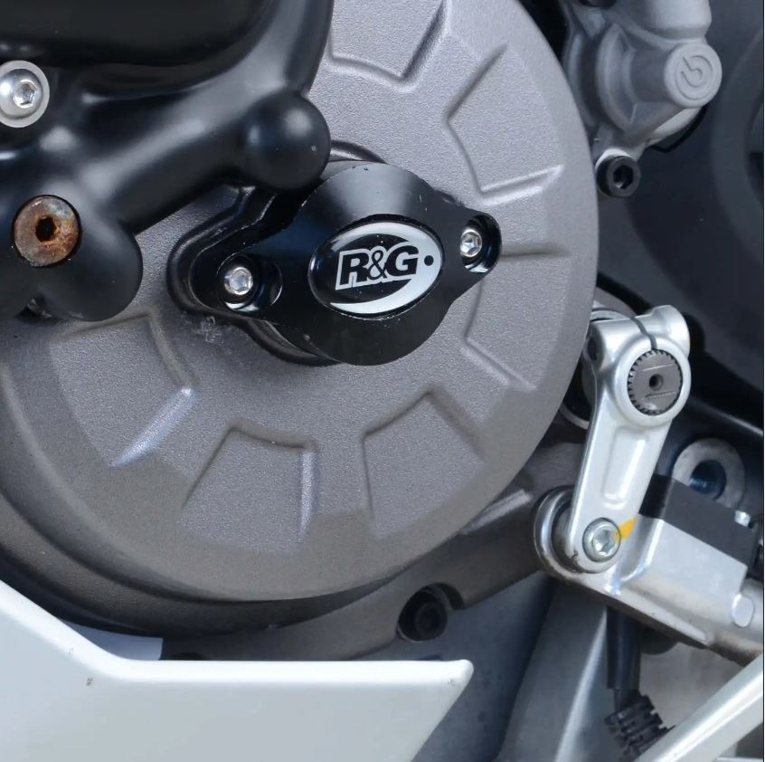 R&G Engine Case Sliders Black (LHS) Ducati Hypermotard 950 RVE 2021 - 2024