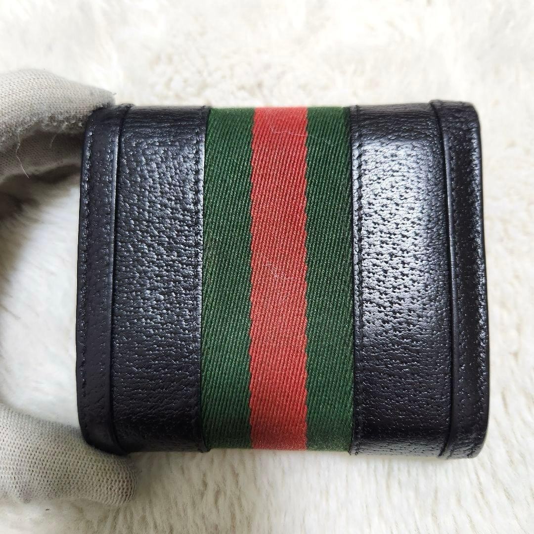 Gucci Bifold Wallet Leather Black Authentic G0205719 thumbnail 3