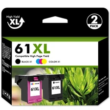 61XL 61 XL Ink Printer Cartridge For HP ENVY 4500 4501 4502 4504 5530 5531 5535
