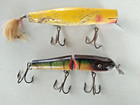 Lucky Strike Vintage Topwater Fishing Lure and 1 unknown Lot of 2 for Freshwater — photo 2