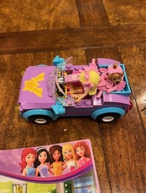LEGO Friends 3183 Stephanie's Cool Convertible 100% Complete w/Manual No Box