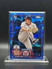 2023 Topps Chrome Sapphire - Evan Lee Rookie Card No. 243