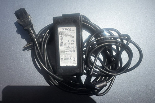 Genuine Roland PSB-12U Power Supply Adapter - AC Cable Included - Tested & Works